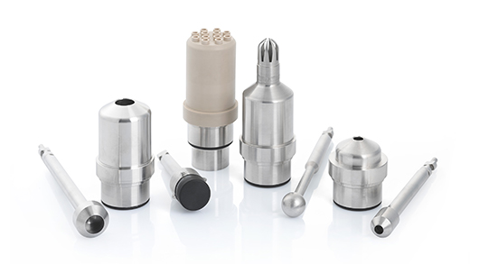 The Modulo nozzle with different heads for a perfect control of the product textures