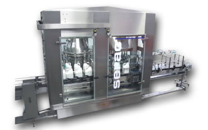 農用化學品 – 灌裝封蓋機器，全密封艙 -RB Atex . Ex-Proof
